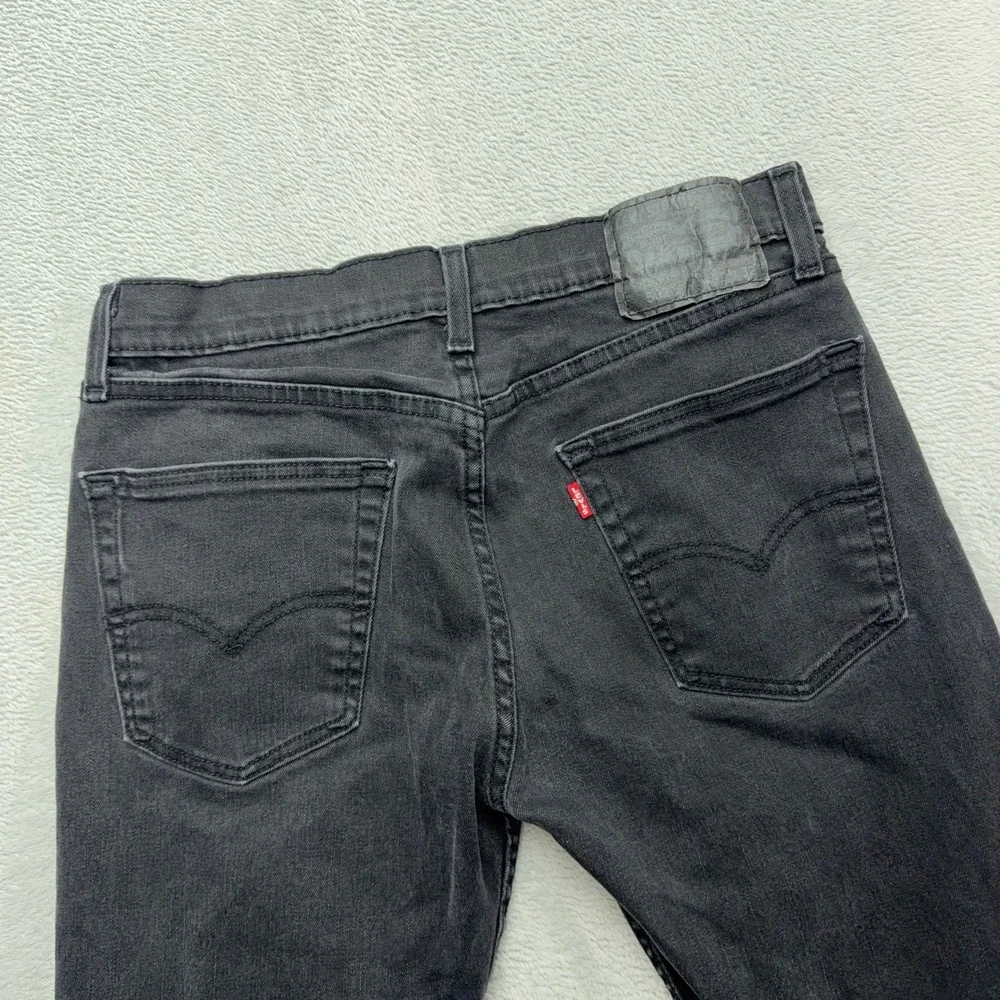 Levis Jeans Mens 30x32 Gray 511 Slim Fit WaterLess Charcoal Denim Pants